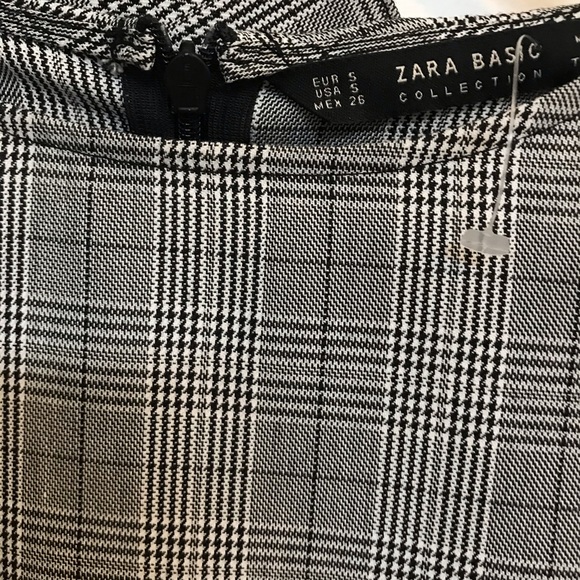 Zara glen check belted dress - Picture 6 of 7